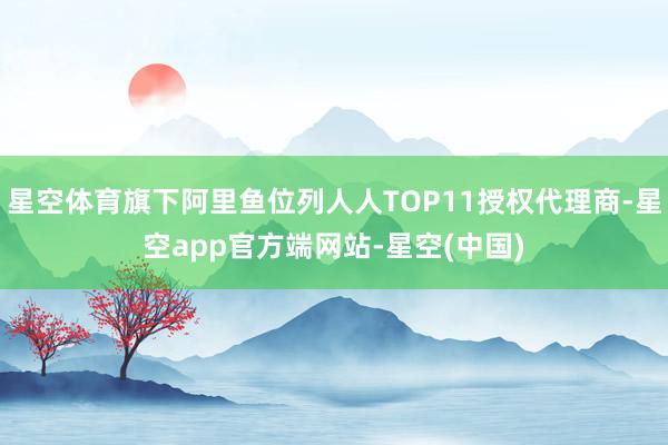 星空体育旗下阿里鱼位列人人TOP11授权代理商-星空app官方端网站-星空(中国)